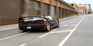 Engine Sound : Black Ferrari F50 in NYC
