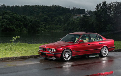BMW M5 E34… Avec juste des BBS