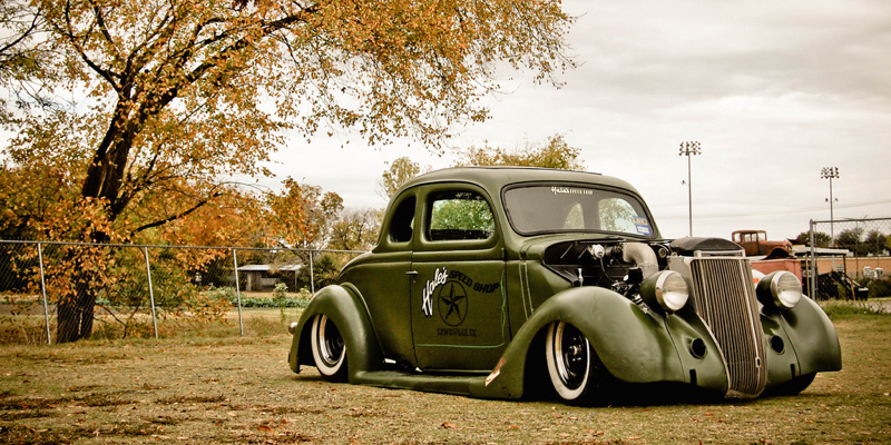 ’36 Coupe Ford 5 Window – Street Daily !