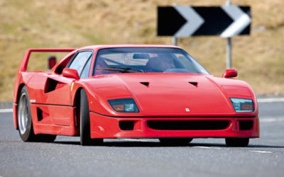 Spa Francorchamps + Ferrari F40 = La rencontre de 2 légendes !