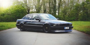 BMW 740i E38 - All Black Errythang