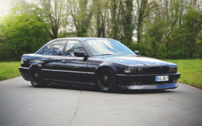 BMW 740i E38 – All Black Errythang