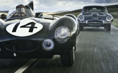 &rsquo;55 Jaguar Type D & XKSS – De la piste à la route…