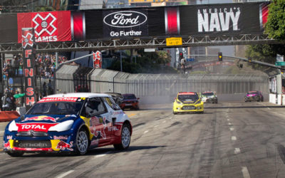 Incontournable : Le jour où Loeb est allé essayer le Rallycross aux X Games !