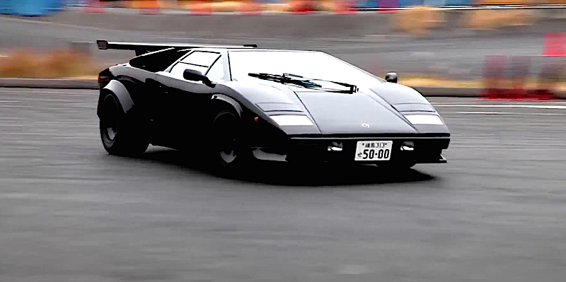 DLEDMV Lamborghini Countach Biturbo drift 03