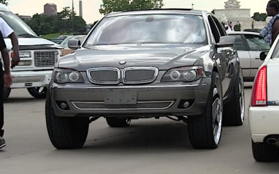 Donk BMW 750 Li… Elle va vous énerver celle là !