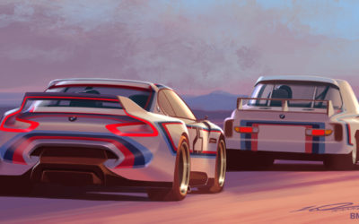 BMW M4 GTS & 3.0 CSL Hommage R… L&rsquo;hélice se lâche à Pebble Beach