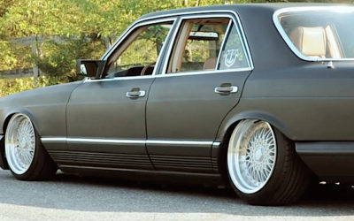 Une Mercedes W126 qui a perdu ses bonnes manières !