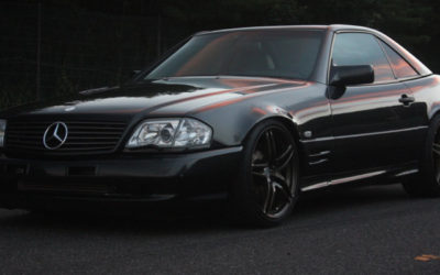 &rsquo;91 Mercedes 500 SL swap 2JZ… Une allemande au coeur nippon !
