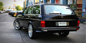 Mercedes W123 Wagon... Avec un V12 sous le capot ça vous dit ?