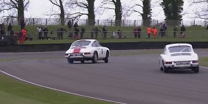 La Porsche 911... Goodwood transformé en école de drift !