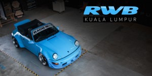 Porsche 964 Cab RWB : Akira à Kuala Lumpur