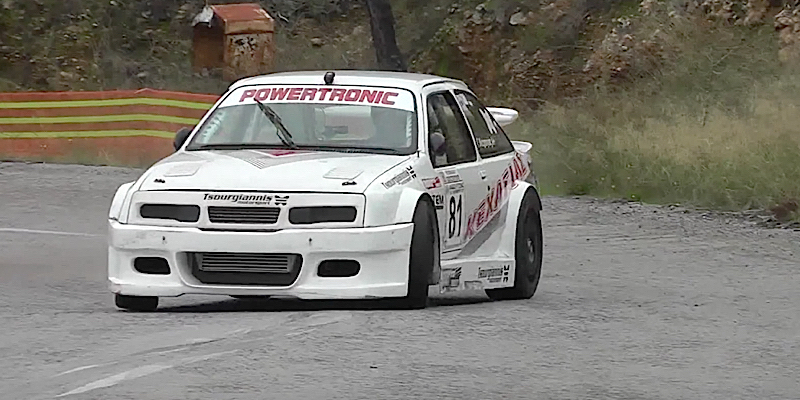 Ford sierra hill climb #2