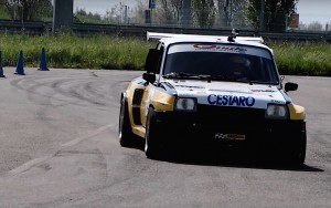 Renault 5 Maxi Turbo - Slalom à la bolognaise !
