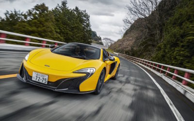 McLaren 650S Spider sur Hakone – Touge en mode British