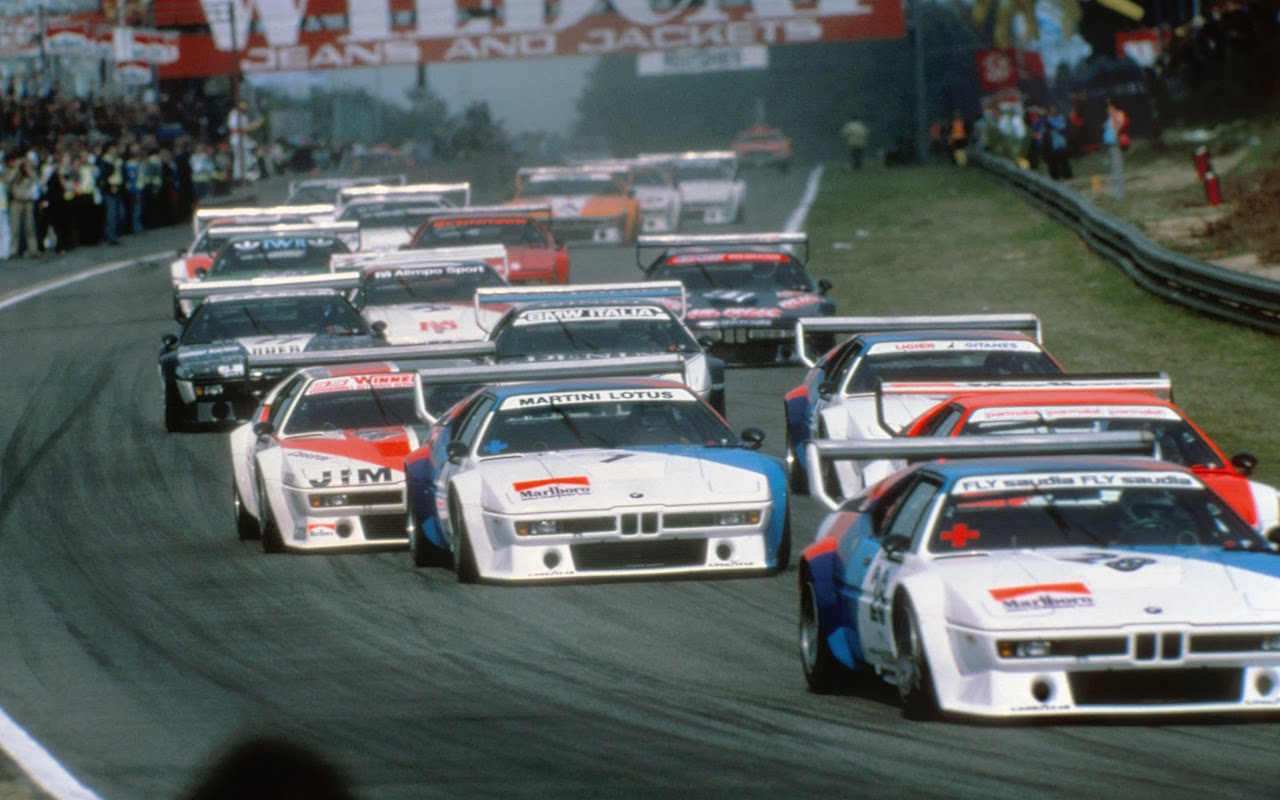 BMW M1 Procar… Bataille à Donington !