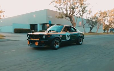 Mazda RX3 vidée et en 20B… Light is right made in Japan