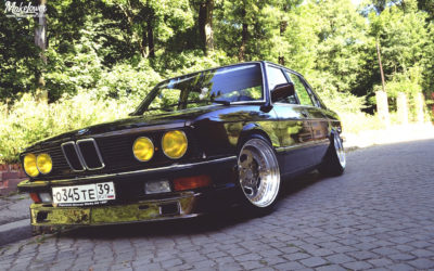 BMW E28 Bavaria : Low & Bow !