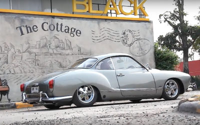 Slammed &rsquo;74 Karmann Ghia… Simplement belle !