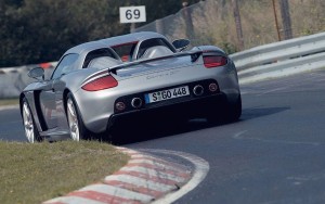 Une Porsche Carrera GT en enfer...