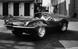 Jaguar XKSS... as Steve McQueen !