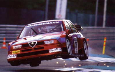 Alessandro Nannini en DTM : La Vendetta en Alfa 155 V6 Ti !