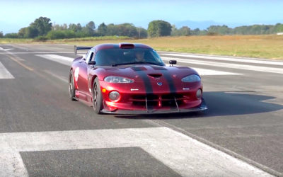 Dodge Viper GTS-R en straight-pipe : Brutale !