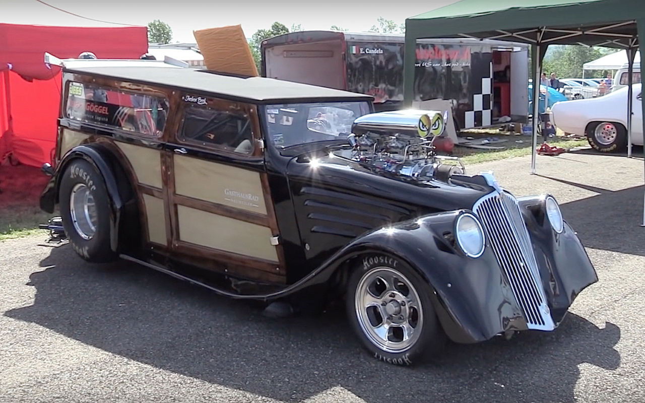 Accueil 15 ’34 Willys Woody Wagon… Avec 1000 ch dans les cannes !