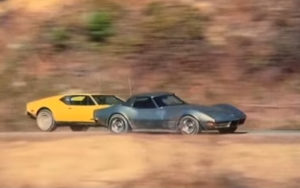 "Challenge" : De Tomaso Pantera vs Chevrolet Corvette...