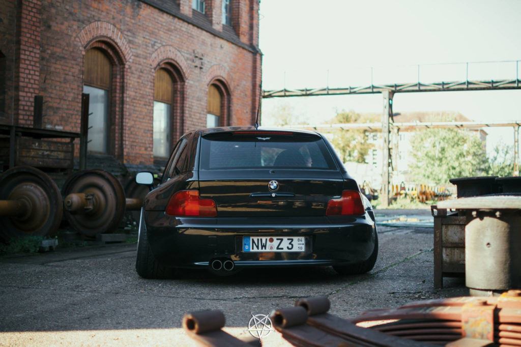 Slammed BMW Z3M coupé... Static & BBS 8