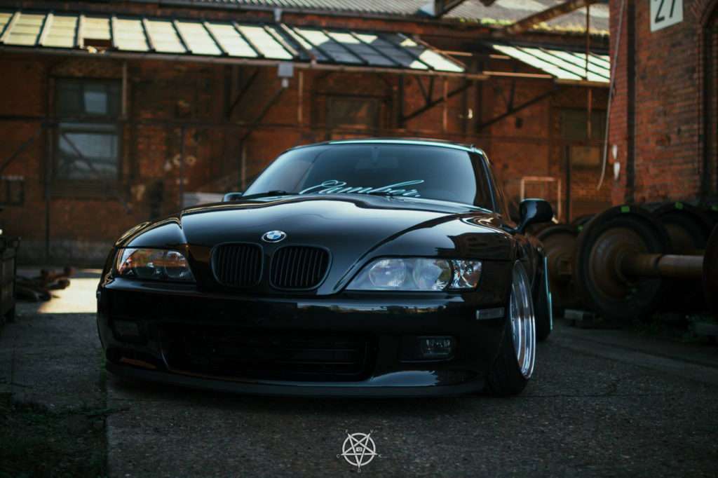 Slammed BMW Z3M coupé... Static & BBS 6
