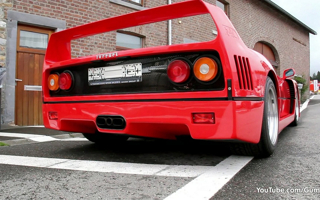 Engine Sound – Ferrari F40…