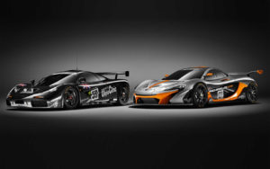 McLaren P1 GTR et F1 GTR... Réunion de famille !