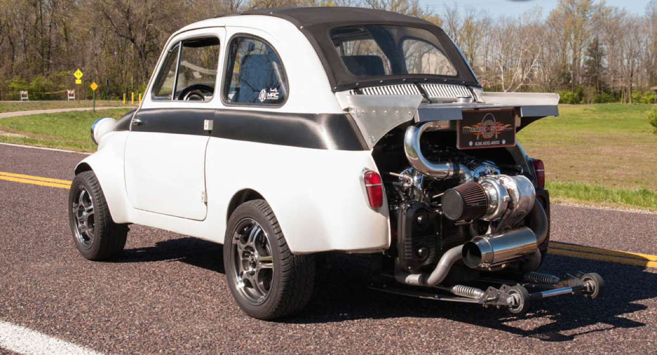 '57 Fiat 500 - Avec un flat 4 turbo dans l'cul ! 16