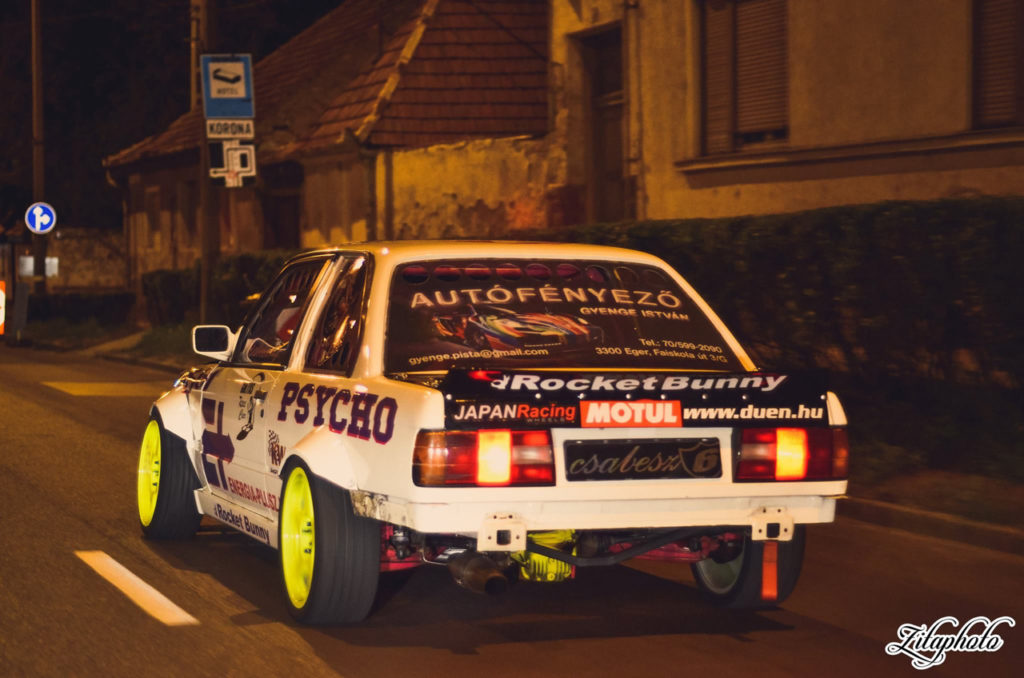 Night Drift Illegal Style - Csaba Vigh et sa E30 lâchés dans les rues ! 5