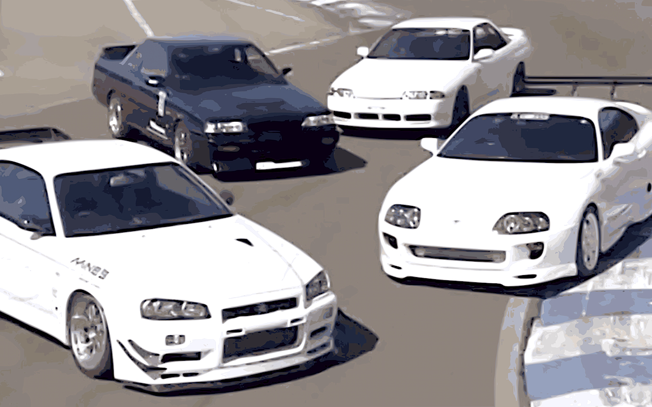 Accueil 8 Toyota Supra Amuse vs Mine’s BNR34 : Life is Gran Turismo…