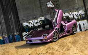 Lamborghini Diablo VT Roadster - "Ouch, c'est quoi ce truc ?!"