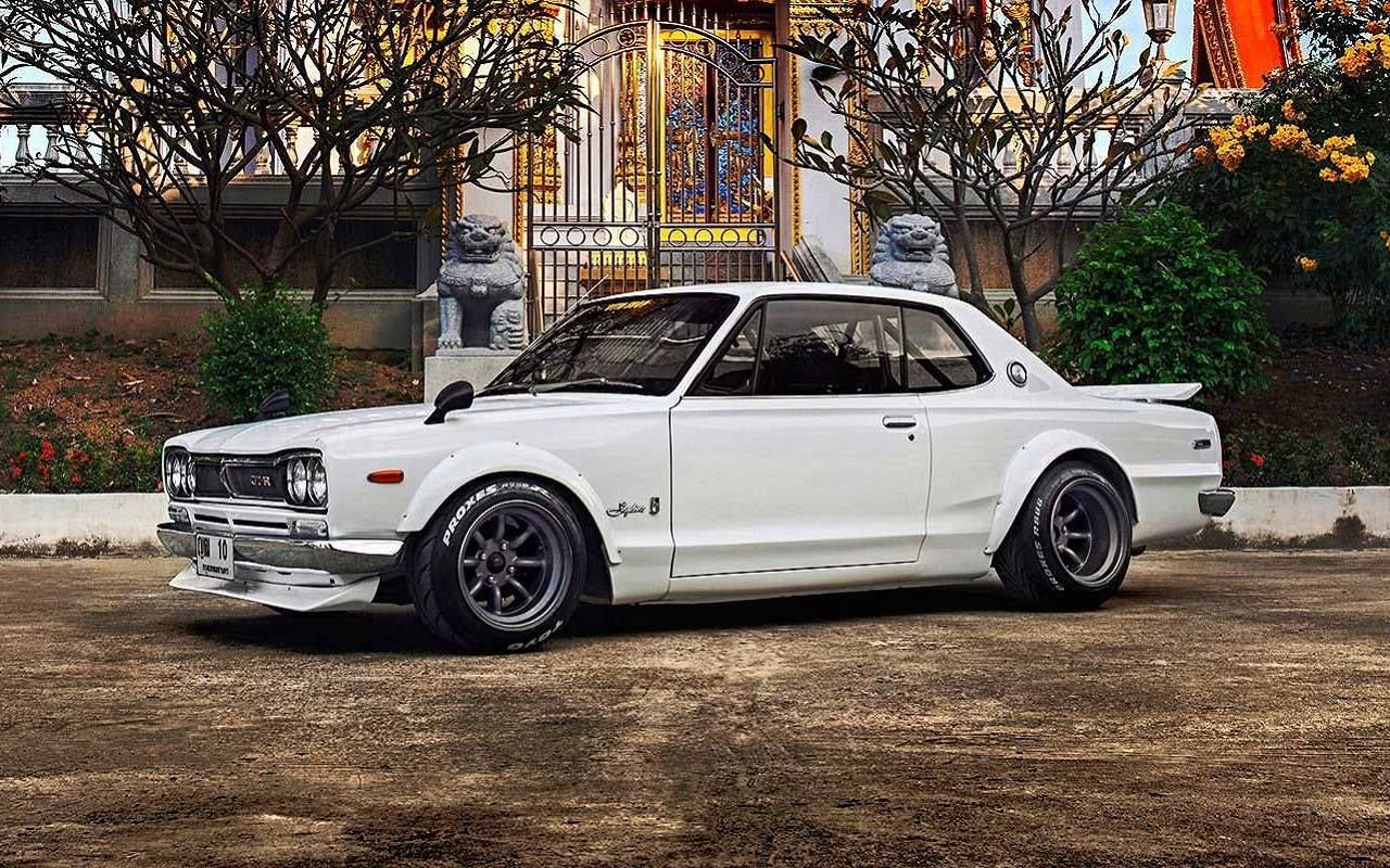 Accueil 8 RB26 Nissan Hakosuka 1971… Bad Granny !