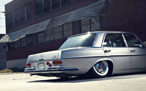 Bagged Mercedes 280 SE W108 - Pairfect !
