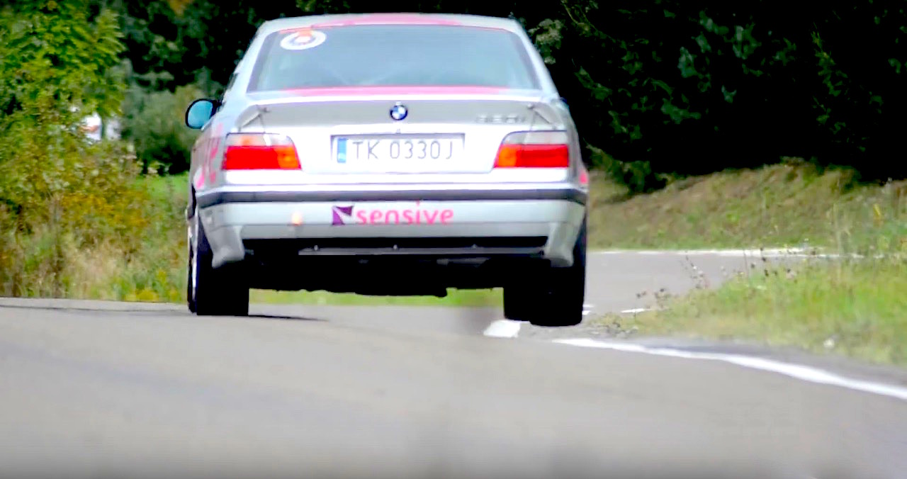 BMW E36 en rallye... A la limite ! 2