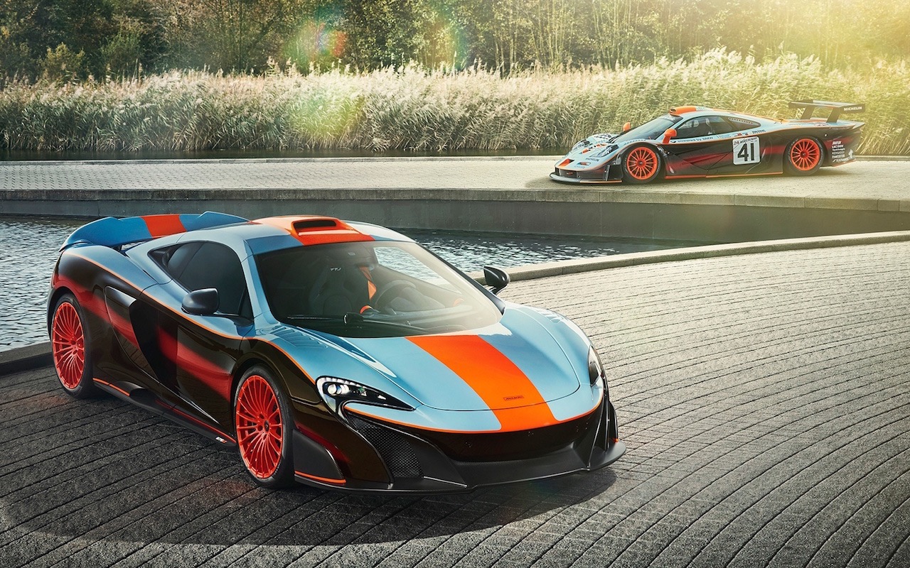 McLaren 675LT Gulf... Les couleurs font-elles la voiture ? Ou est-ce l ...