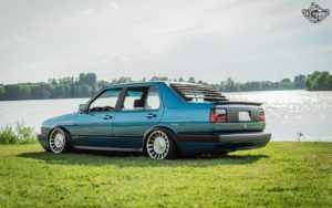 Bagged VW Jetta - Choucroute sauce BBQ !