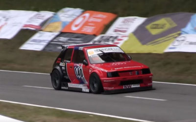 Hillclimb Monster : Une 205 bien excitée !