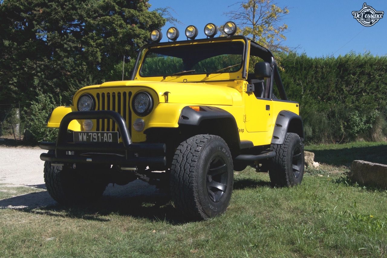 '82 Jeep CJ-7 Laredo - Quand tu te fais chier sur la route... 9