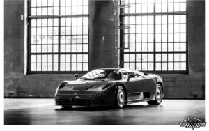 Bugatti EB110 : Supercar Made in Bugatti