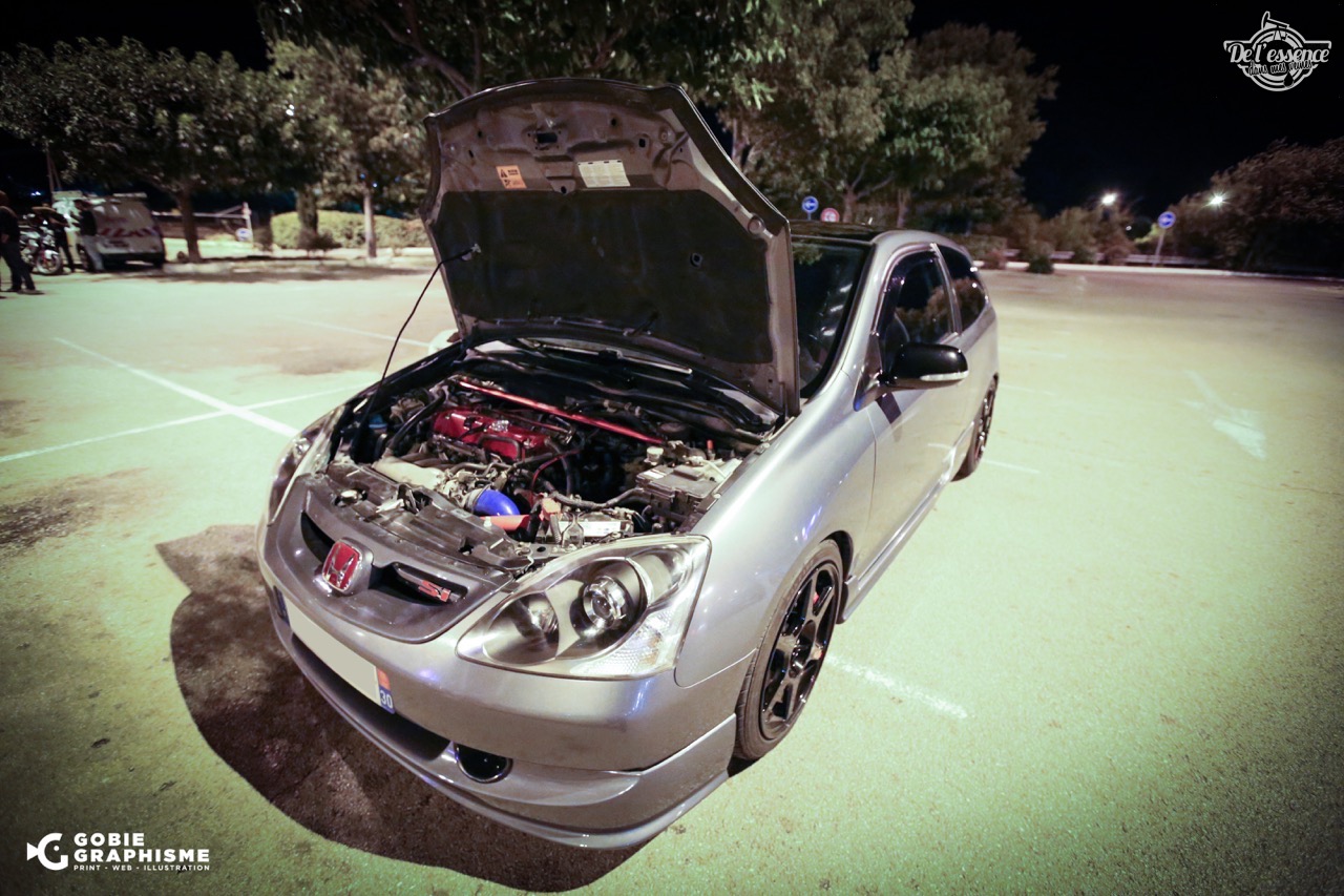 Honda Civic Type R EP3... Un soir avec les Nakama...! 12