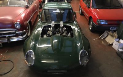 Jaguar Type E en V8 BMW… Allez, on r&rsquo;met ça !