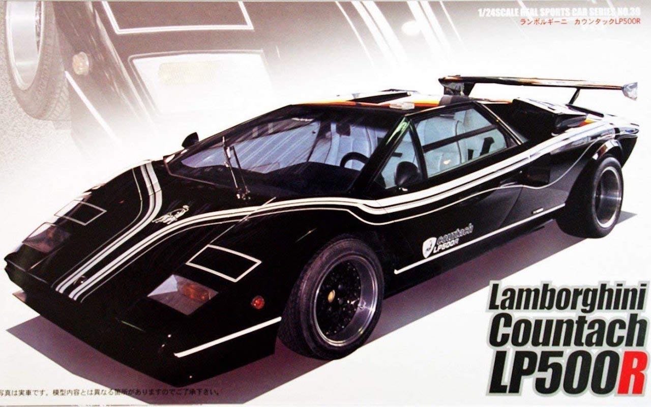Lamborghini Countach LP 500R... Made in Japan ! 25
