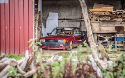 Bagged Audi 80 B2… Porn !