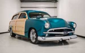 '50 Ford Station Wagon Custom Woodie... "Envy" de bois et d'acier !
